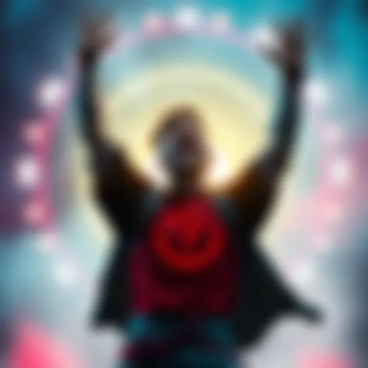 Player celebrating the completion of the Nine Circle Challenge after three attempts with a time of 26 seconds