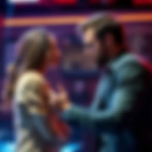 James Drake from Fishtanks confronts a woman suspected of fraud during an argument