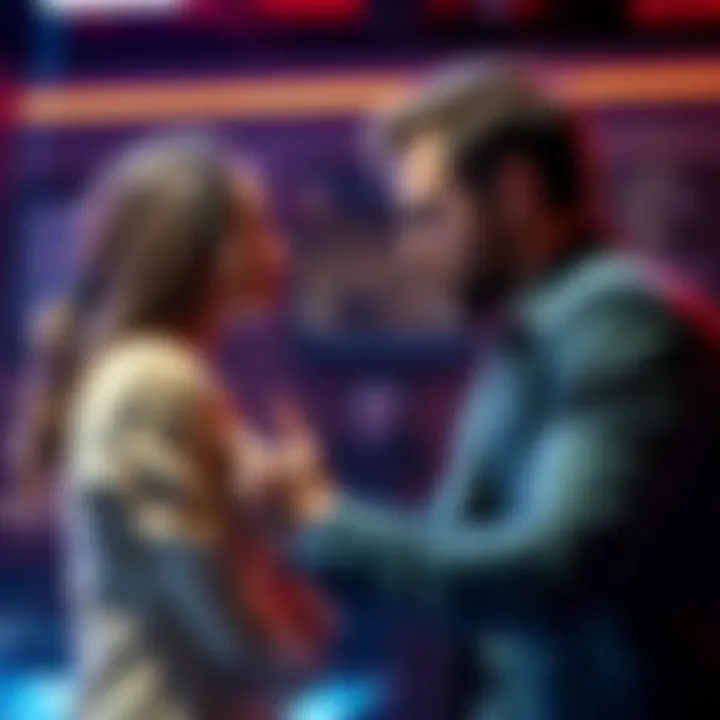 James Drake from Fishtanks confronts a woman suspected of fraud during an argument