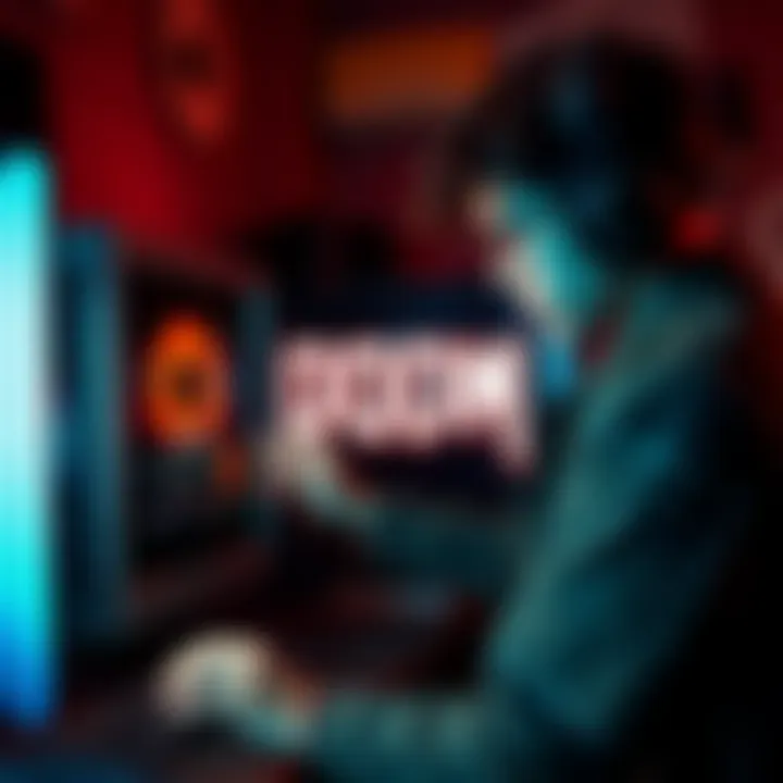 Fixing Doom on PC A gamer adjusting settings on a low-performance PC to play the original Doom