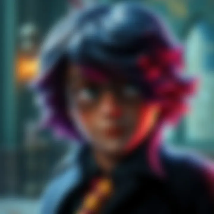 A character in Hogwarts Legacy with smooth hair graphics after applying fixes for pixelation issues