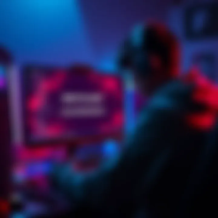 A gamer troubleshooting error code 0xC0000005 on a computer screen while playing Deathloop