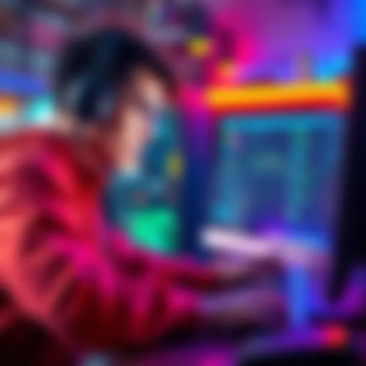 A gamer troubleshooting driver problems on a computer