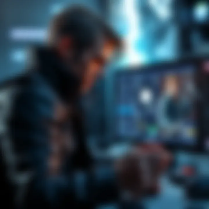 A gamer adjusting settings on PC to improve performance in MGS3 running on PCSX2