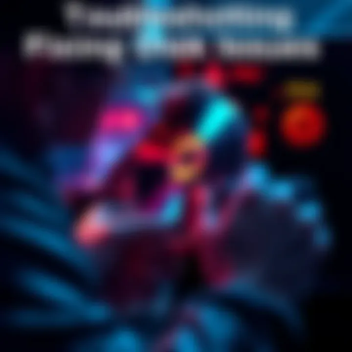 A person troubleshooting a PS4 disk error by checking the console and inspecting the game disk