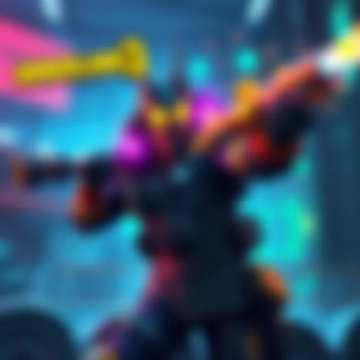 Fl4k character showcasing skills in Borderlands 3 with vibrant colors and action elements