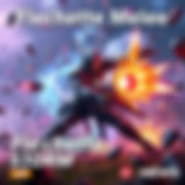 A character performing an infinite flechette Storm melee attack in a colorful battlefield, showcasing new melee stats and vibrant gameplay