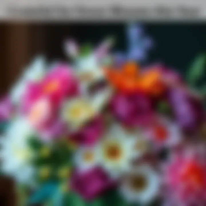 A floral arrangement showcasing various flowers with a focus on fewer blooms, symbolizing a lighter workload and appreciation for simplicity.