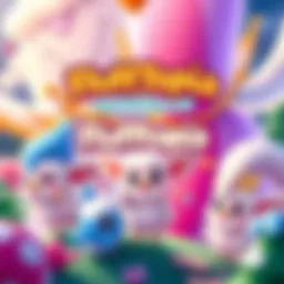 Cover art for Flufftopia: Fluffmazing Edition showing cute characters and colorful graphics