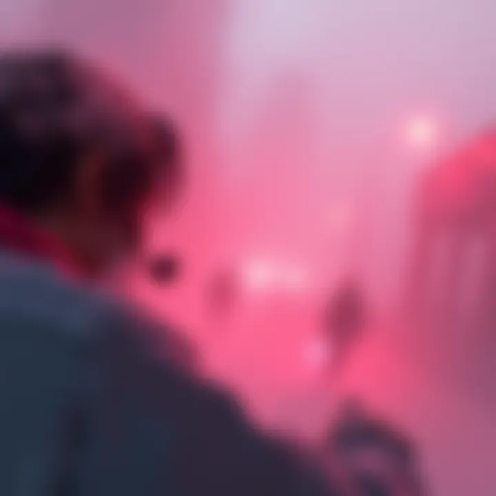 Foggy Gameplay in Aging Untouchables A character struggles to see through thick fog while playing the Aging Untouchables DLC, highlighting navigation challenges.