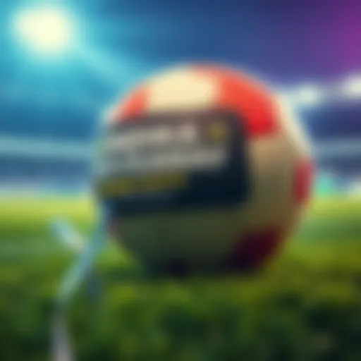 Football Team Giveaway A graphic showing a football and giveaway text, celebrating the announcement of the favorite team, Man City.