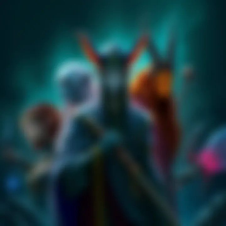 An illustration showing various elf species from Forgotten Realms, including High Elves, Drow, and Wild Elves, each with distinct characteristics and features.