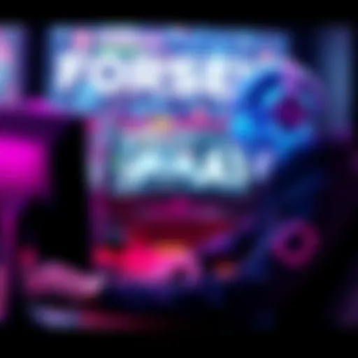Forsen interacting with AI technology while streaming a game, showcasing innovative features for content engagement.