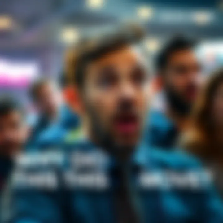 Forsen looking surprised with people discussing his decision in the background