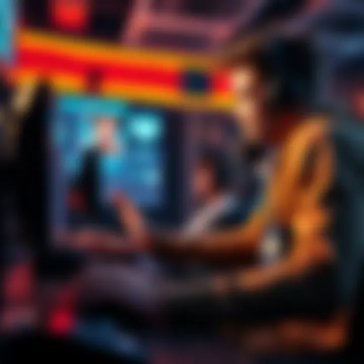 Forsen Streaming Forsen interacting with fans during a live stream, showcasing his gaming style and engagement