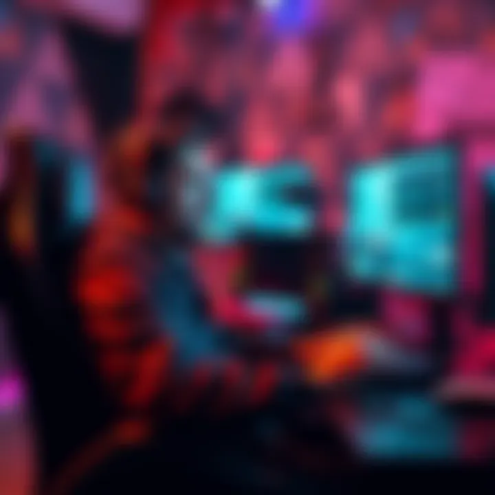 Forsen sitting at his computer during a live stream, engaging with viewers.