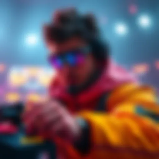 Forsen practicing skills for the 2030 Nether Olympics, focused on gaming challenges.