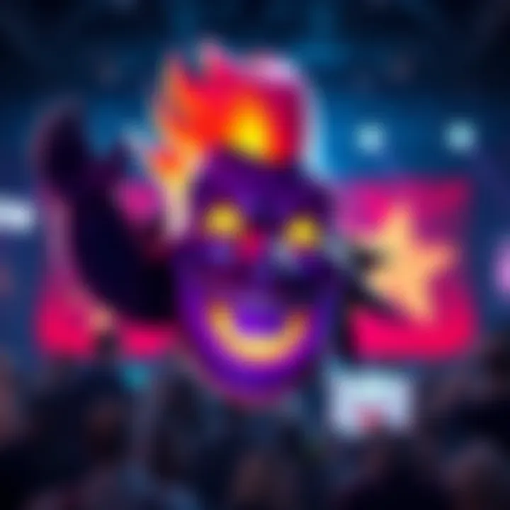 The ForsenZapped emote shown in its original form, vibrant and colorful, appealing to fans.
