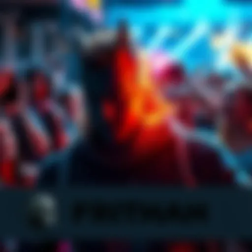 A dramatic scene showing forthencho's transformation with surprised fans in the background, highlighting the twist in Epitaph.