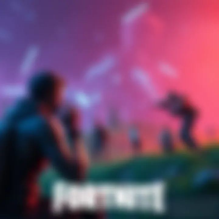 Fortnite gameplay showing players frustrated with high ping on NA West servers during a match