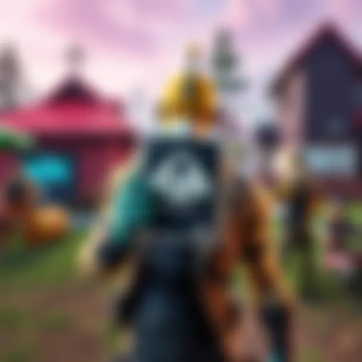 A Fortnite character holding the new item called AIDS, with colorful gaming backgrounds and playful graphics.