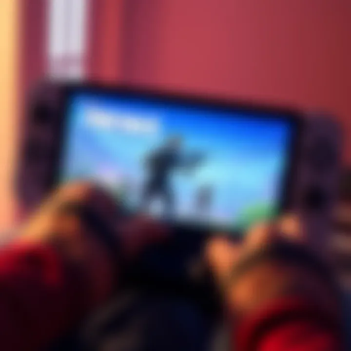 A gamer linking their old Fortnite account from Switch to PS5 on the console screen