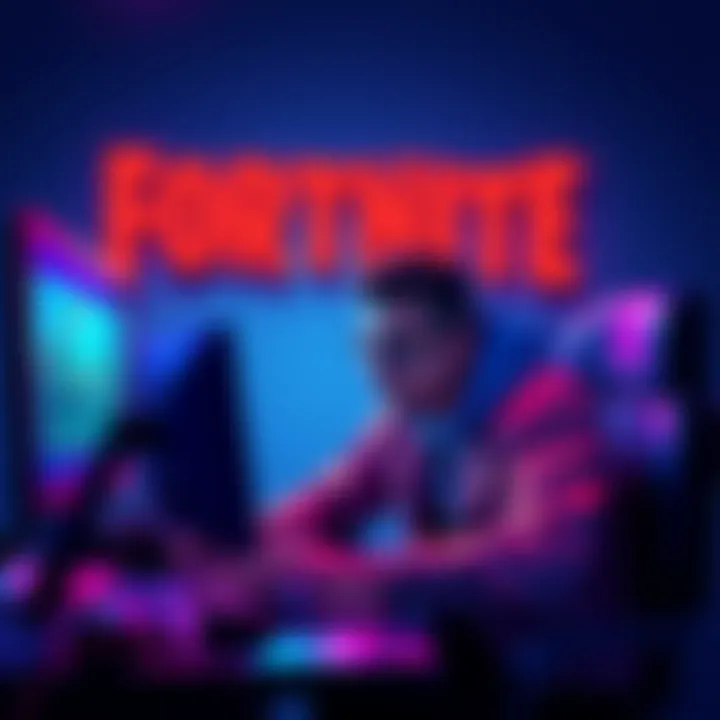 A player frustrated while trying to recover access to their Fortnite account on a computer