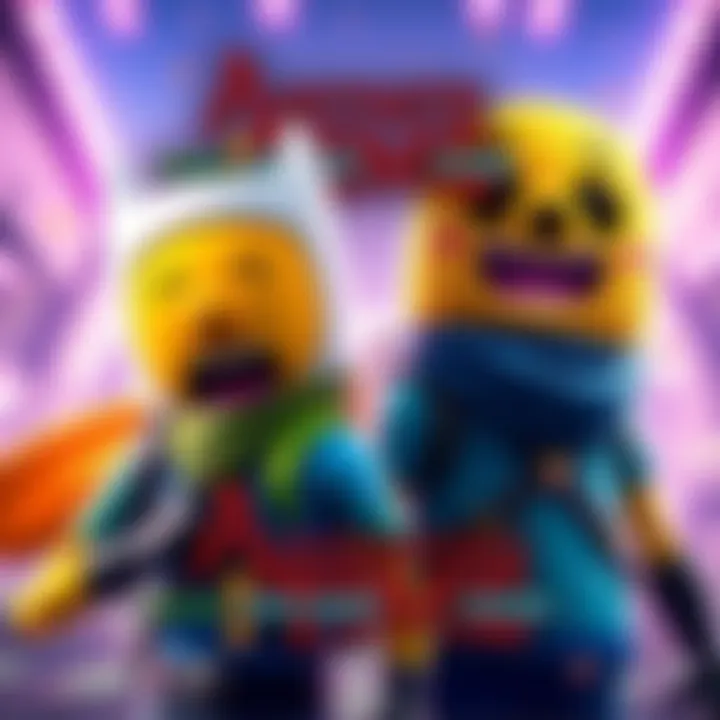 Fortnite Adventure Time Collaboration Finn and Jake in Fortnite skins