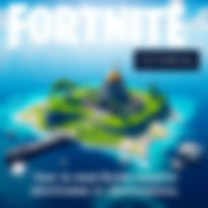 A screenshot showing builds in Fortnite being reset after a player elimination, with a creative island setting.