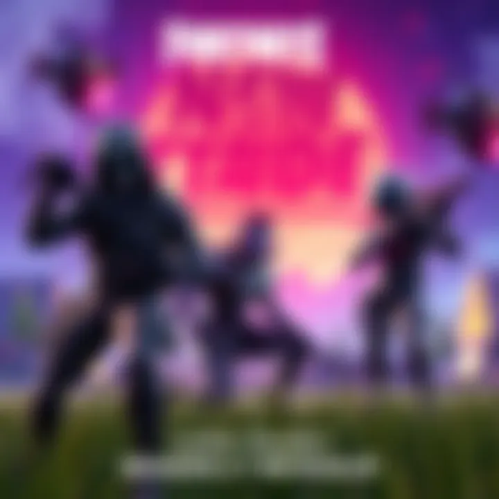 Screenshot from Fortnite Chapter 7 Season 2 trailer showing new characters and gameplay features