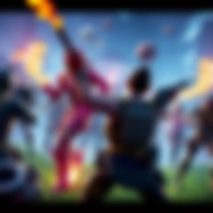 Players engage in action-packed battles in Fortnite Chapter 7 Season 2 with new features and challenges.