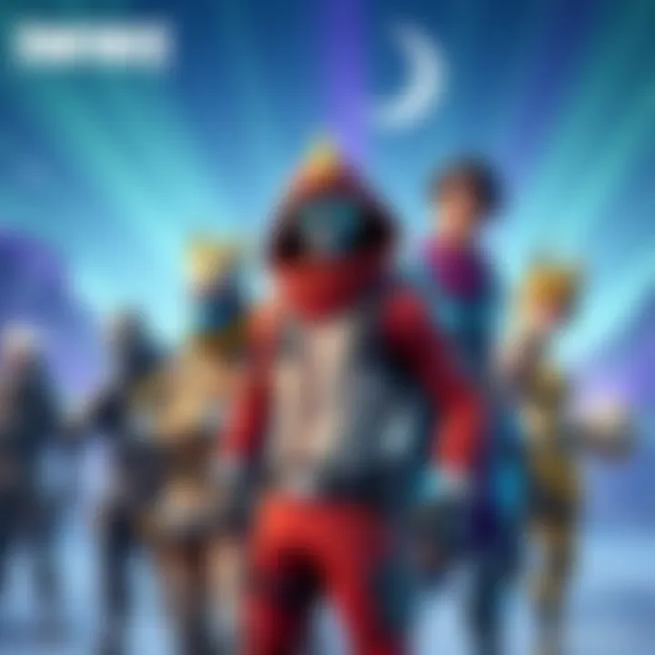 Character designs from Fortnite representing various collaborations with popular brands and franchises.