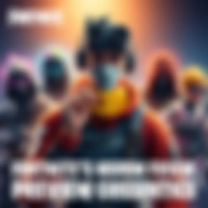 A player in Fortnite showcasing restricted cosmetics on different skins, highlighting new preview feature