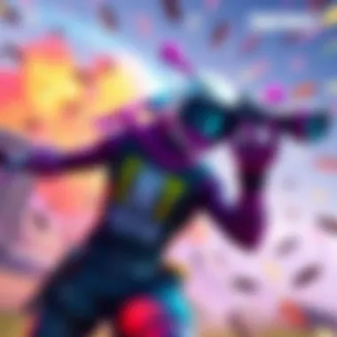 Fortnite Default Mode A Fortnite character in action during the 'Steal The Brainrot' mode, showing vibrant gameplay and excitement.
