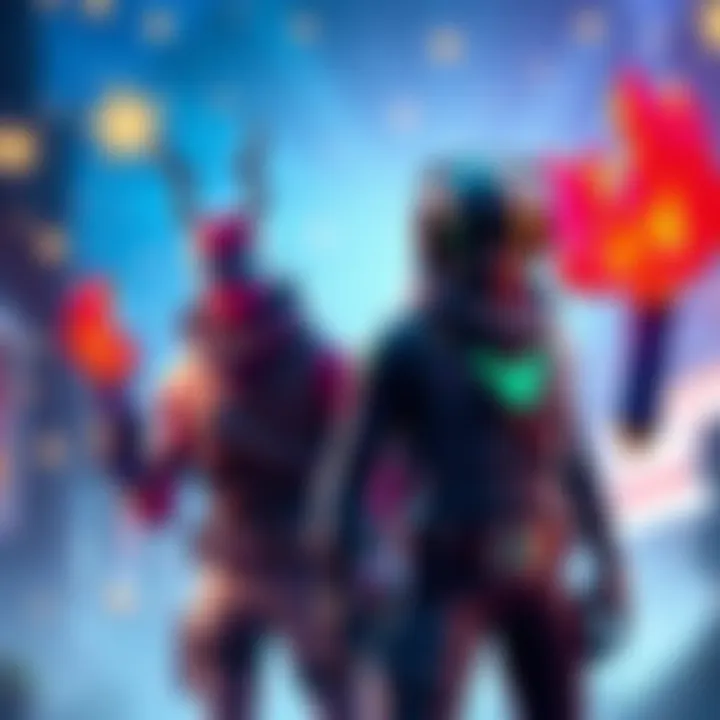 Creative fan designs for Fortnite icons showcasing unique styles and colors