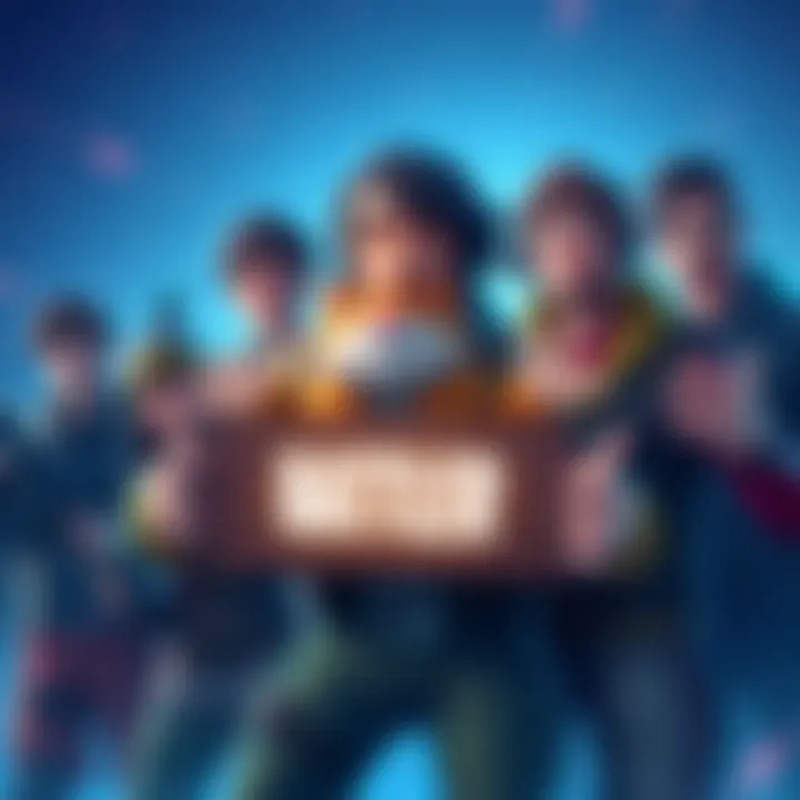 A group of Fortnite players showing frustration over the hamster outfit being unavailable, expressing their disappointment through gestures and facial expressions.