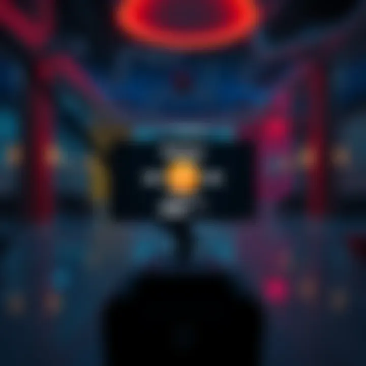 A screenshot of the Fortnite lobby showing muted music settings with a player icon and controls on screen