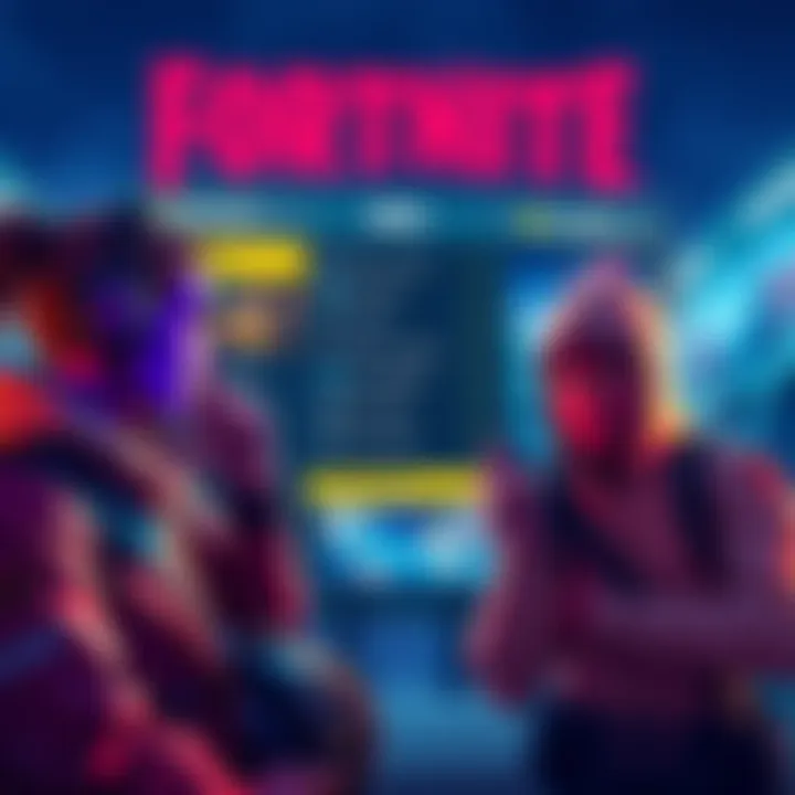 Frustrated players looking at Fortnite's new menu UI with glitches and clunky navigation