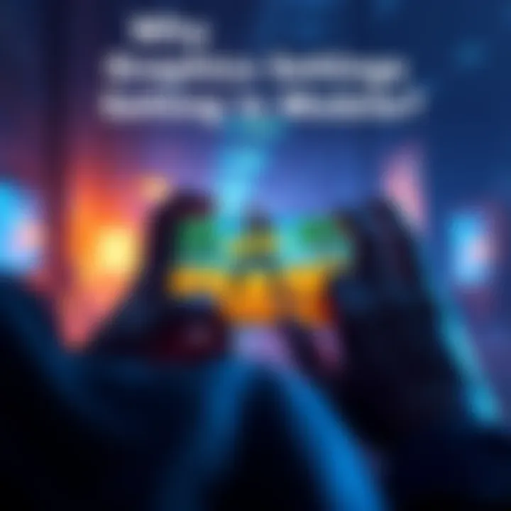 A player frustrated by resetting graphics settings in Fortnite Mobile on a mobile device