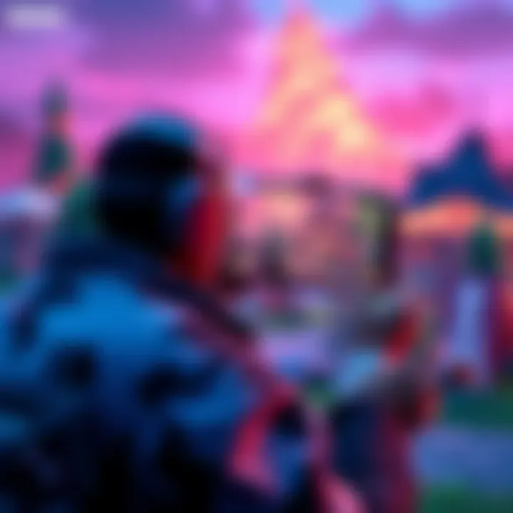 Player enjoying Fortnite mobile on iPhone 16 amidst vibrant game visuals