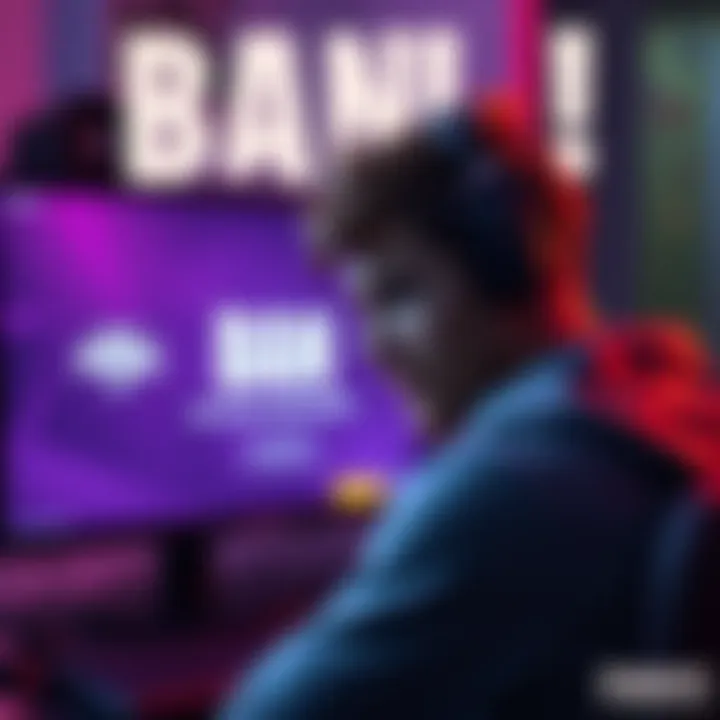 A frustrated Fortnite player looks at a gaming screen showing a ban message, expressing confusion over the situation.