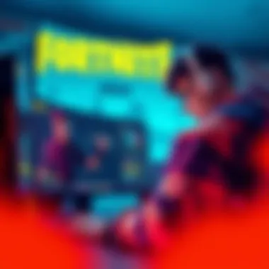 Fortnite player frustrated with advice A Fortnite player looking frustrated while reading a guide on a computer screen