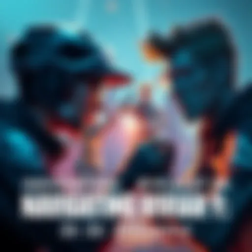 Fortnite Players Competing Two Fortnite players facing off in a competitive match, showing focus and determination while navigating the game's challenges.