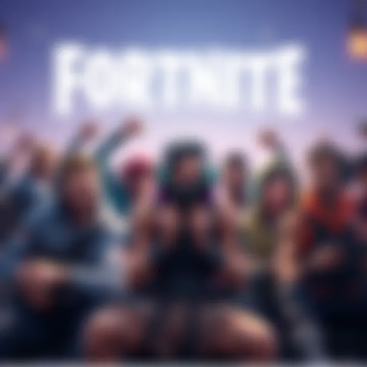 Group of Fortnite players expressing frustration while playing together, showing varying skill levels and emotions