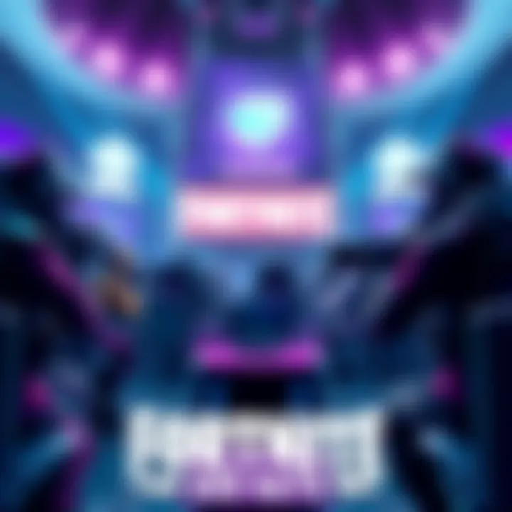 A group of skilled players competing in Fortnite's Ranked Diamond Lobby, showcasing gameplay strategies and intense player interactions.