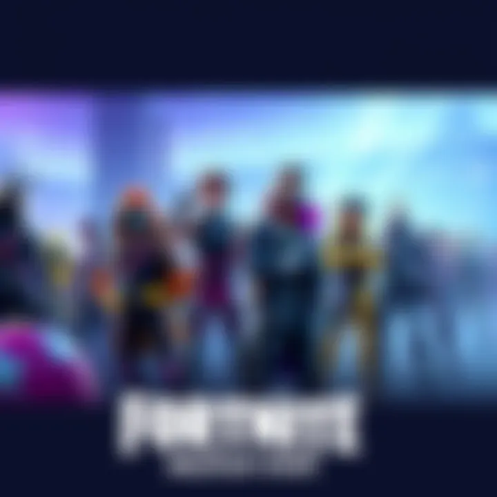 A group of 100 players participating in a Fortnite roleplay event, showcasing various skin series, with colorful characters and an engaging atmosphere.
