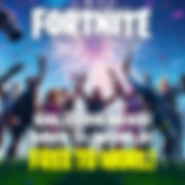 Fortnite Save the World Free to Play Announcement Fortnite characters celebrating the free-to-play launch of Save the World with fireworks in the background.