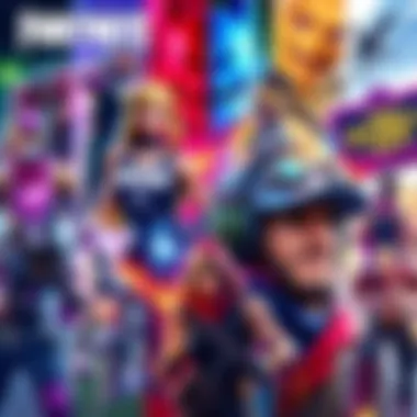 A collage of Fortnite characters and seasonal themes showing fan reactions, with vibrant colors and various in-game elements.