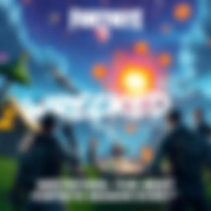 Players enjoying the exciting Wrecked season in Fortnite, featuring vibrant graphics and action-packed moments.