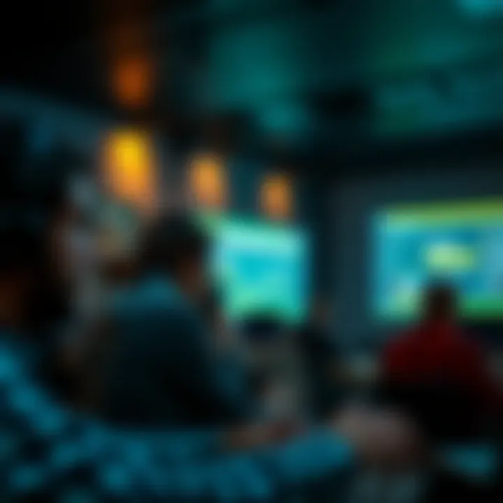 A group of people actively participating in an online forum discussing a recent shocking event